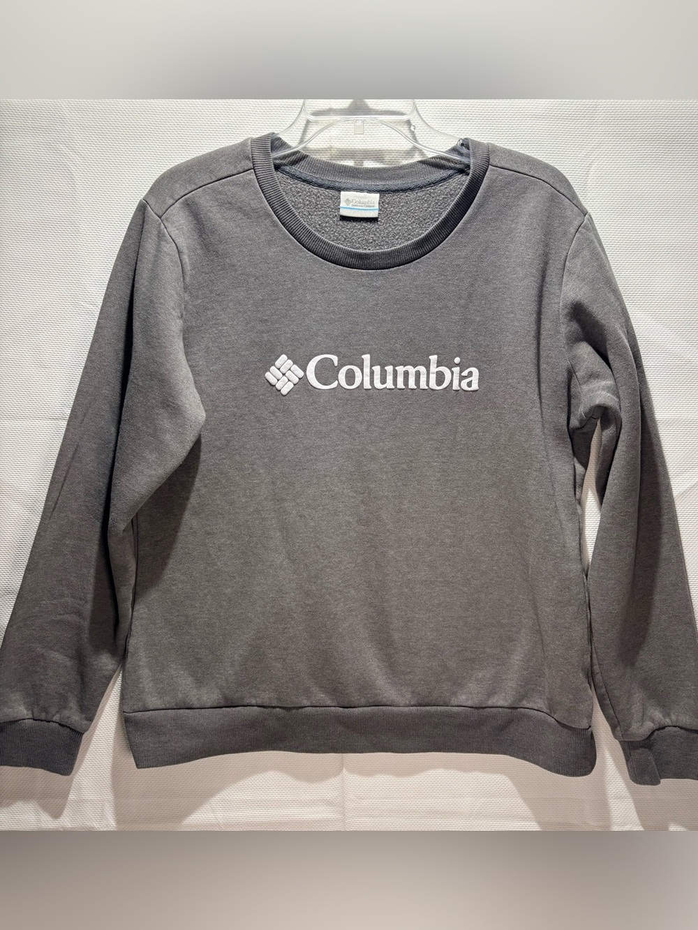 Columbia Women's Charcoal Gray Logo Crew Sweatshirt